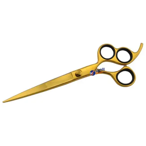 3-Hole Golden Pet Grooming Straight Shears