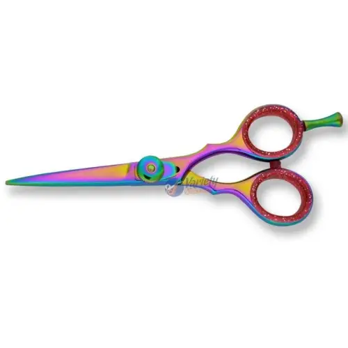 4.5 Inch Rainbow Titanium Hair Scissors - VS-132R