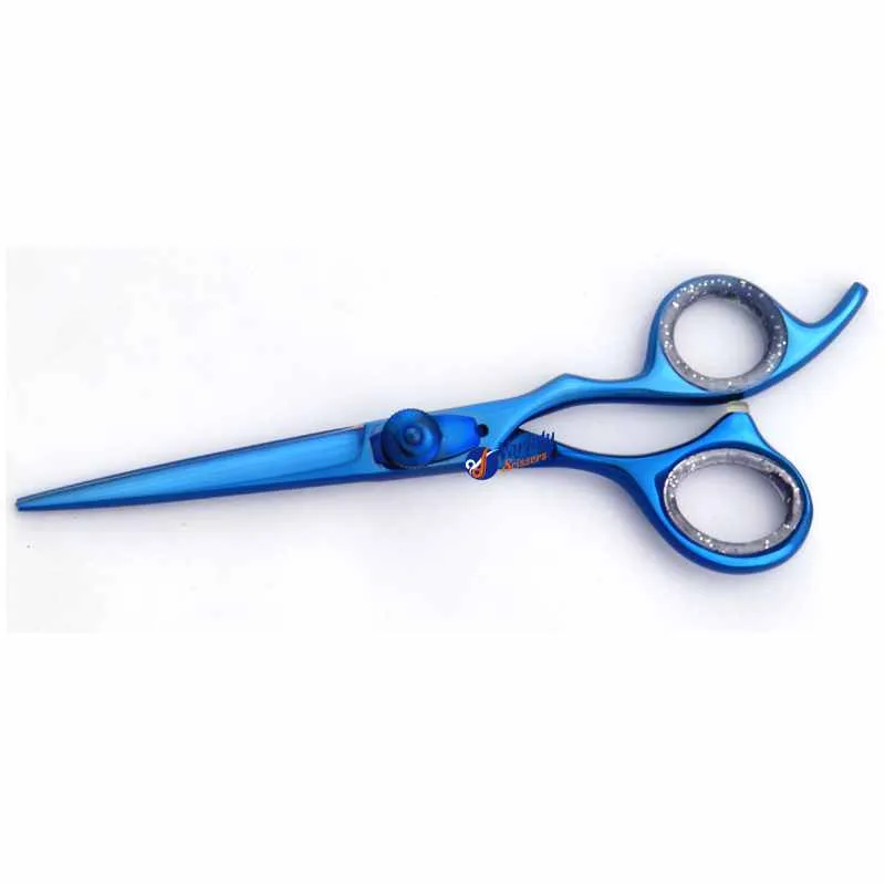 5.5 Inch Offset Hairdressing blue shears
