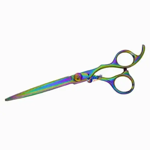 6.5 INCH Rainbow laser graphic shears