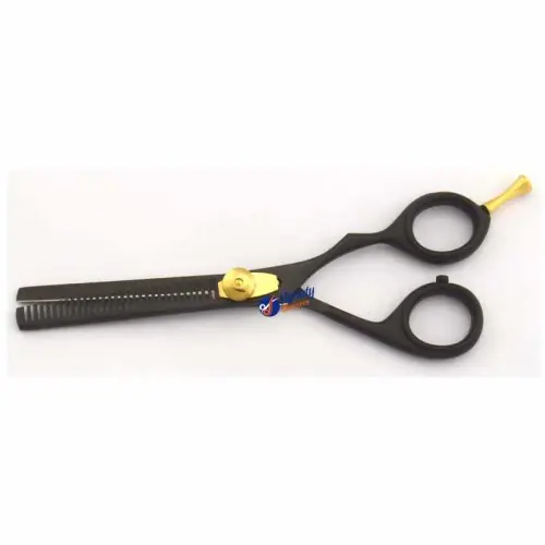 Black Matte Hair Thinning Scissors 31 Teeth