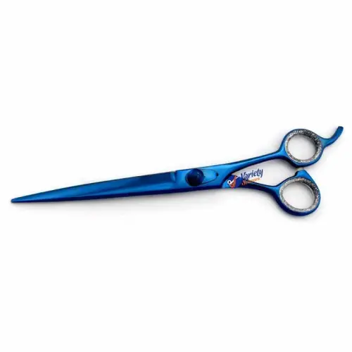 Blue Dog Grooming Straight Scissors