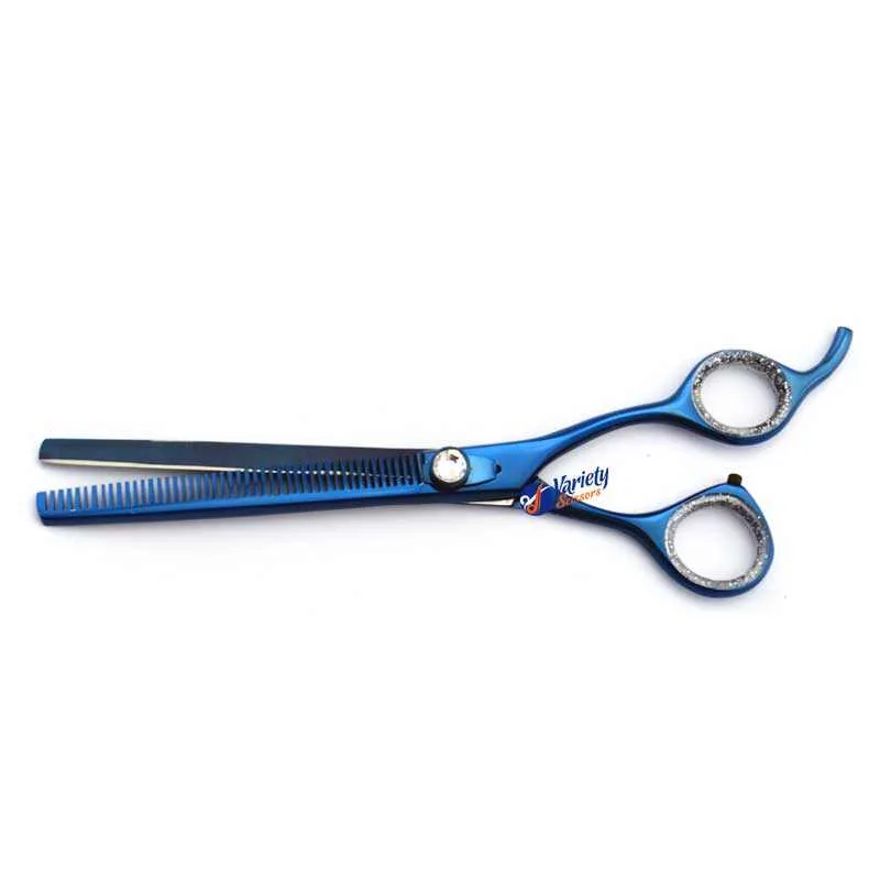 Blue Pet Grooming Thinning Scissors