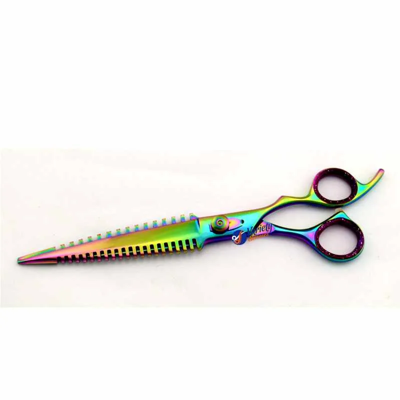 Fishbone Rainbow Professional Pet Grooming Shears