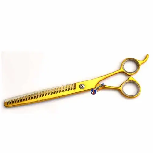 VS-583DT-8 Golden Thinning Shears â€“ Professional Double-Sided Pet Grooming Scissors