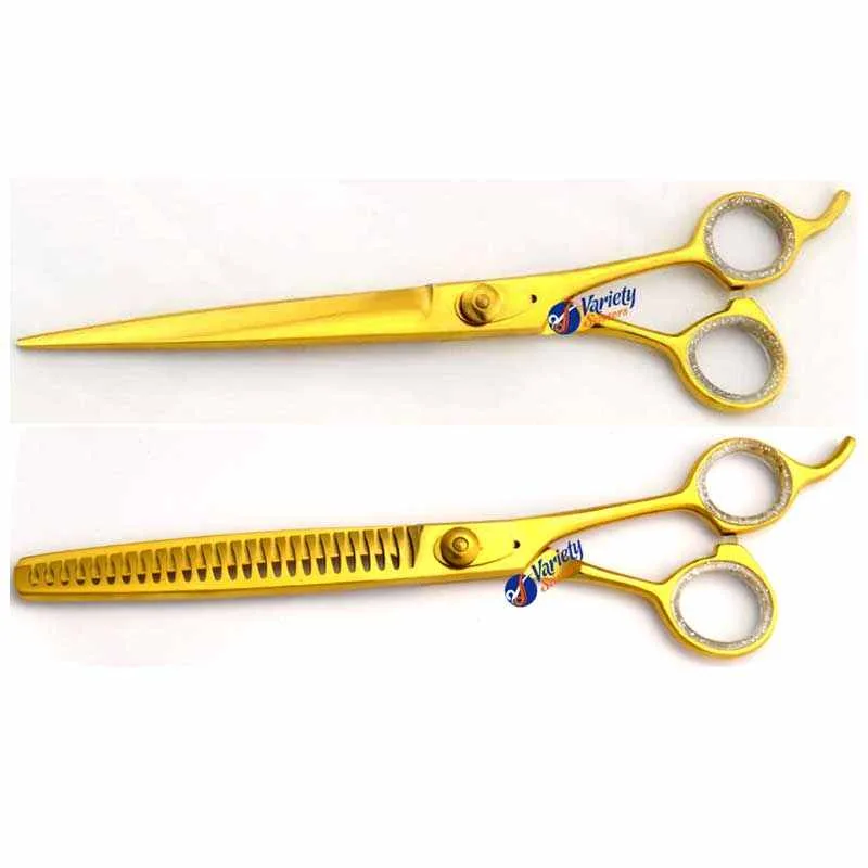 Golden Grooming Scissors Set