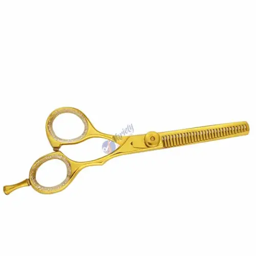 Golden Titanium Hair Thinning Scissors 29 Teeth - VS-126GT
