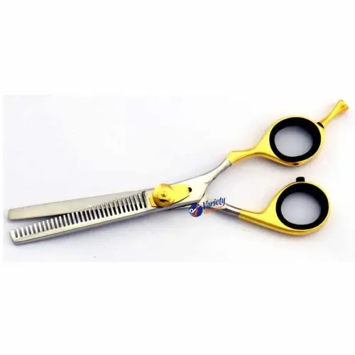 Half Golden Hair Thinning Scissors 31 Teeth