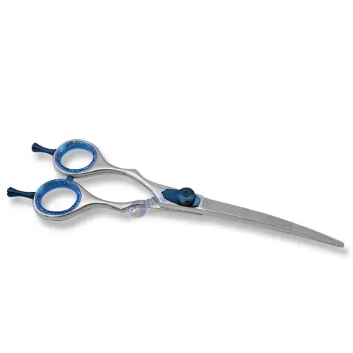 Left-Handed Dog Grooming Curved Scissors