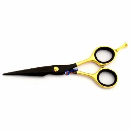 Lightweight Half Golden Barber Hair Cutting Scissors