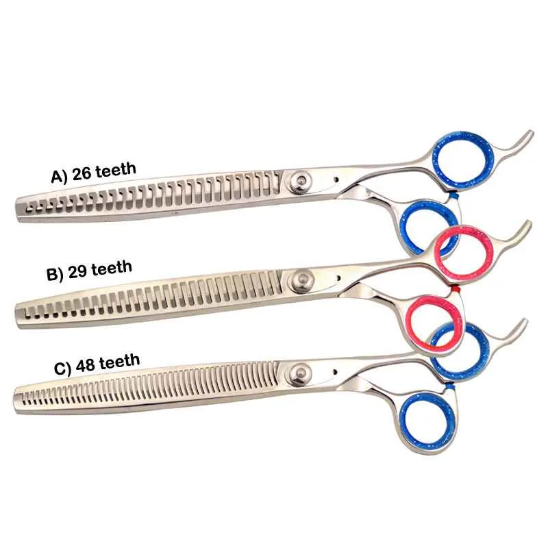 Lightweight Pet Grooming Chunker Scissors