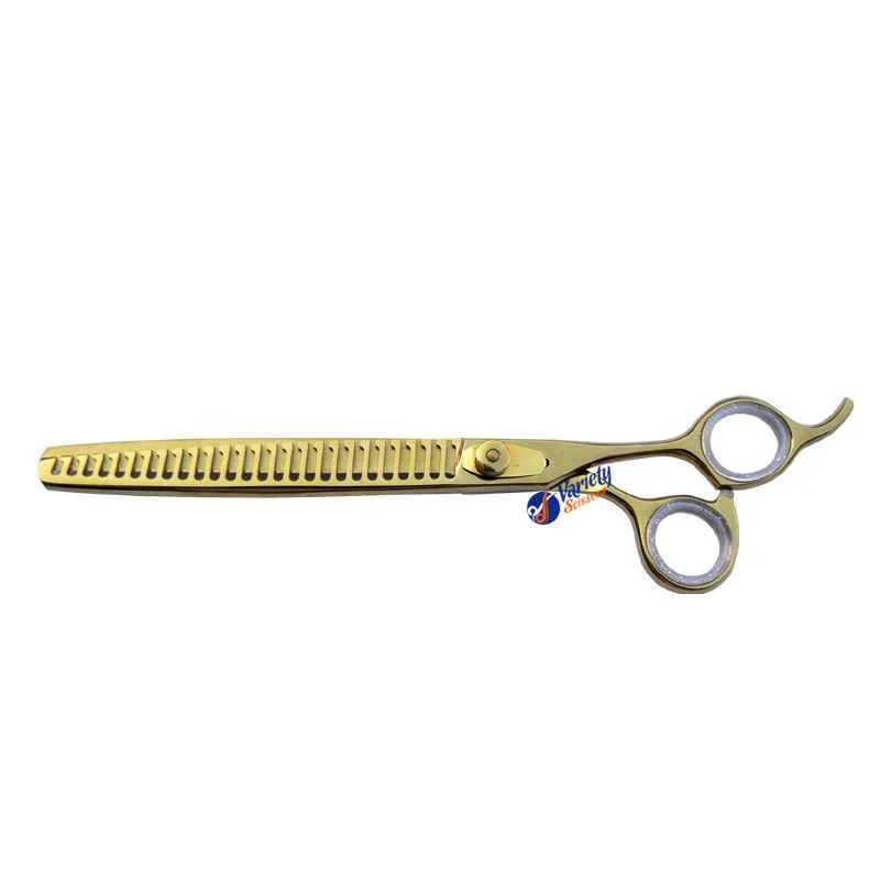 Lightweight Pet Grooming Golden Chunker Scissors