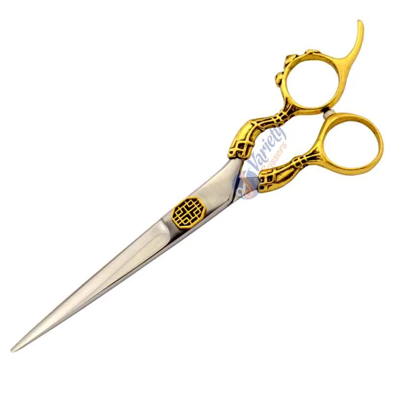 Luxury Golden Professional Hair Cutting Scissors