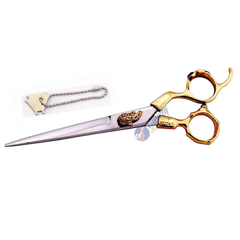 Luxury Golden Professional Hair Cutting Scissors