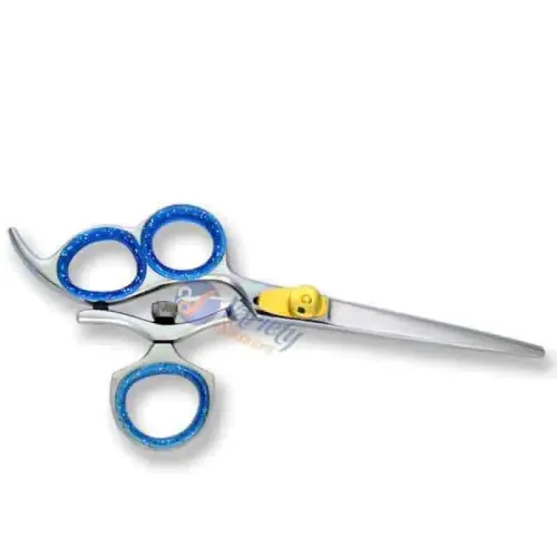 MasterGrip Triple Hole Rotating Left-Handed Barber Shears