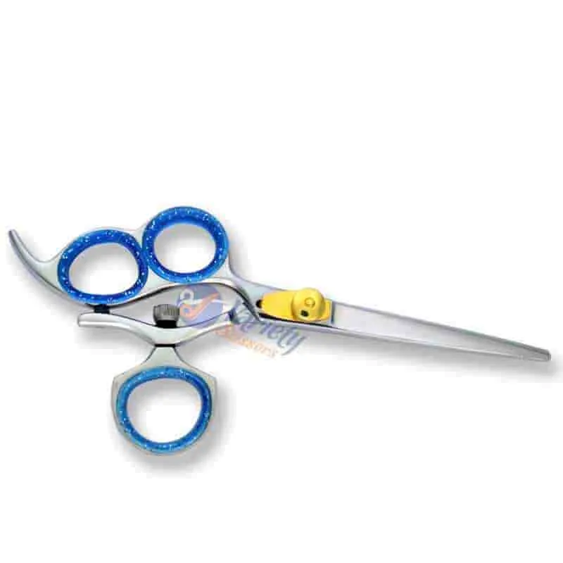 MasterGrip Triple Hole Rotating Left-Handed Barber Shears