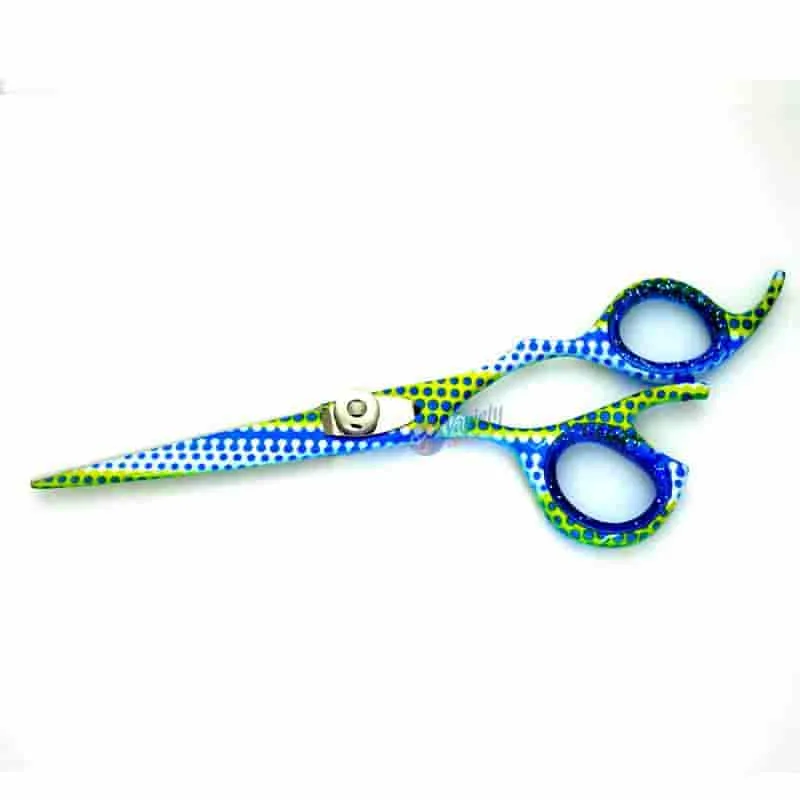 Perfect offset multi color scissors