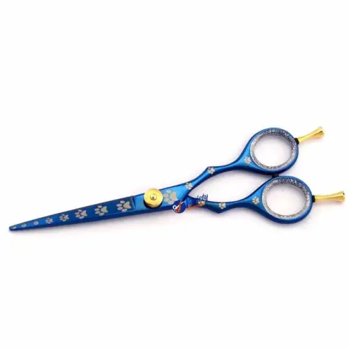 Princess Blue Dog Grooming Straight Shears
