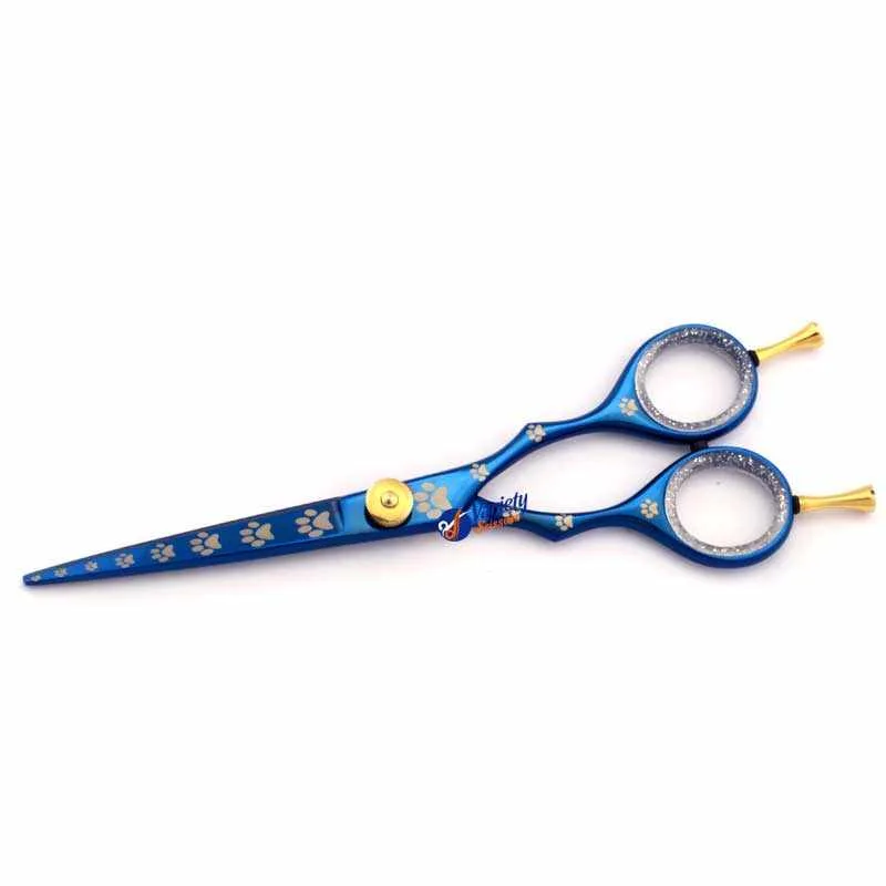 Princess Blue Dog Grooming Straight Shears