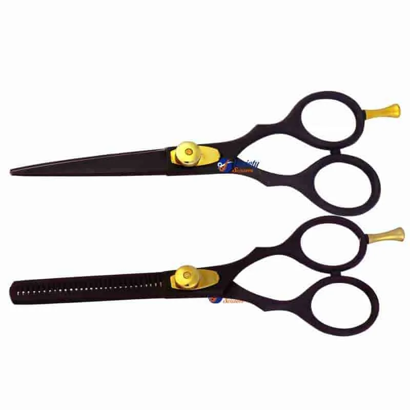 Professional Black Hair Scissors Set - VS-132JST