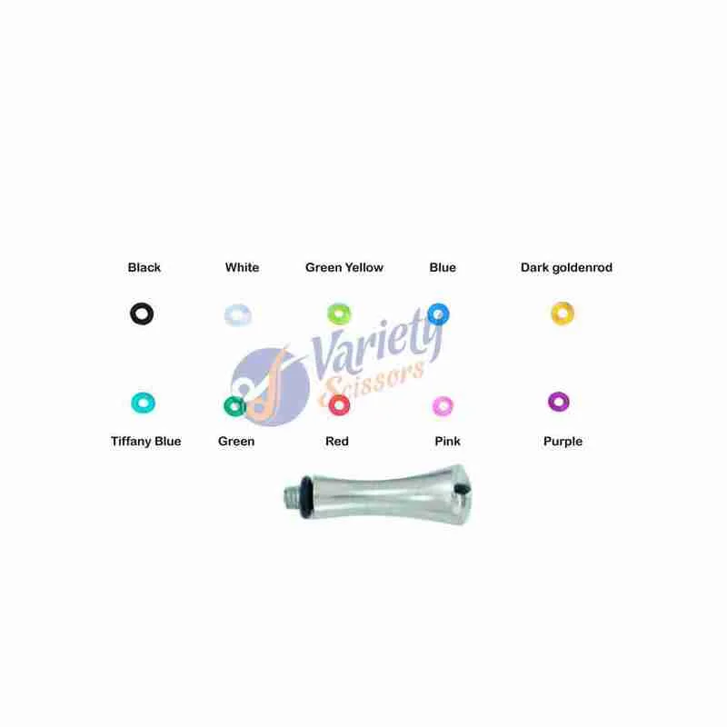 Professional Hair Scissors Finger Rest & Rubber Washers Set