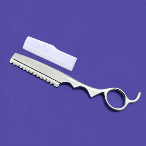 Professional Hair Texturizing Razor Shaper - Straight Handle
