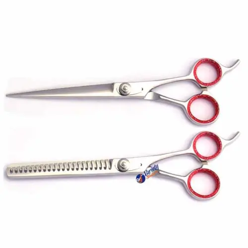 Professional Long Blade Grooming Scissors Set