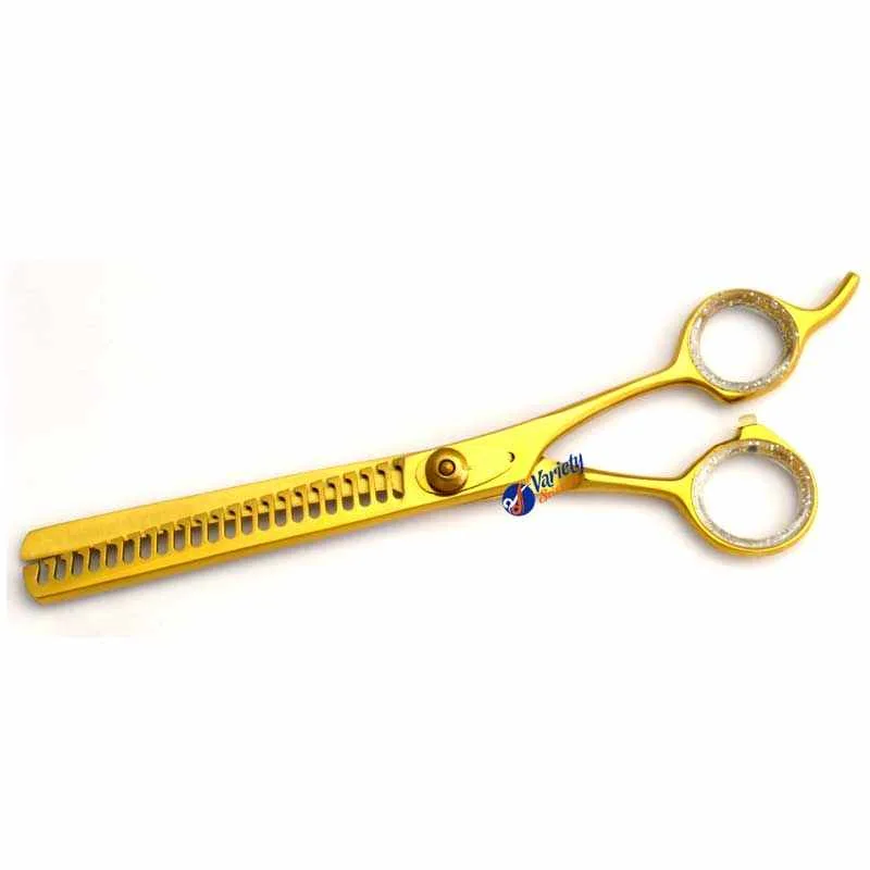 Professional Offset Dog Grooming Thinning Scissors