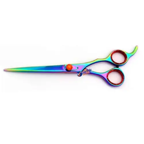 Rainbow Pet Grooming Straight Scissors
