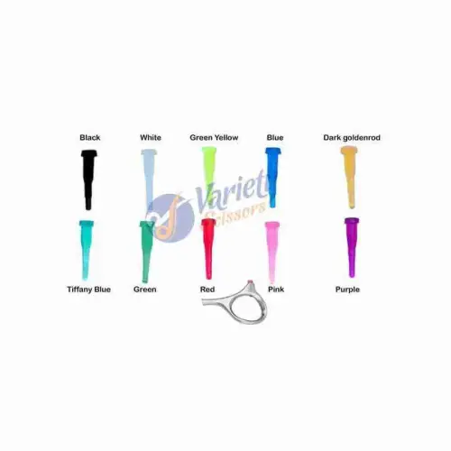 Colorful Silicone Bumpers & Stoppers for Professional Scissors