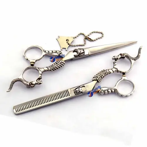 Skeleton Dragon Professional Hair Scissors Set