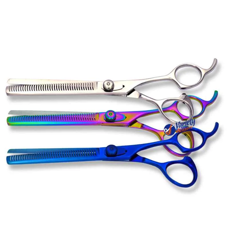 3 PCS Professional Thinning Scissors Set for Pet Grooming & Hairdressing